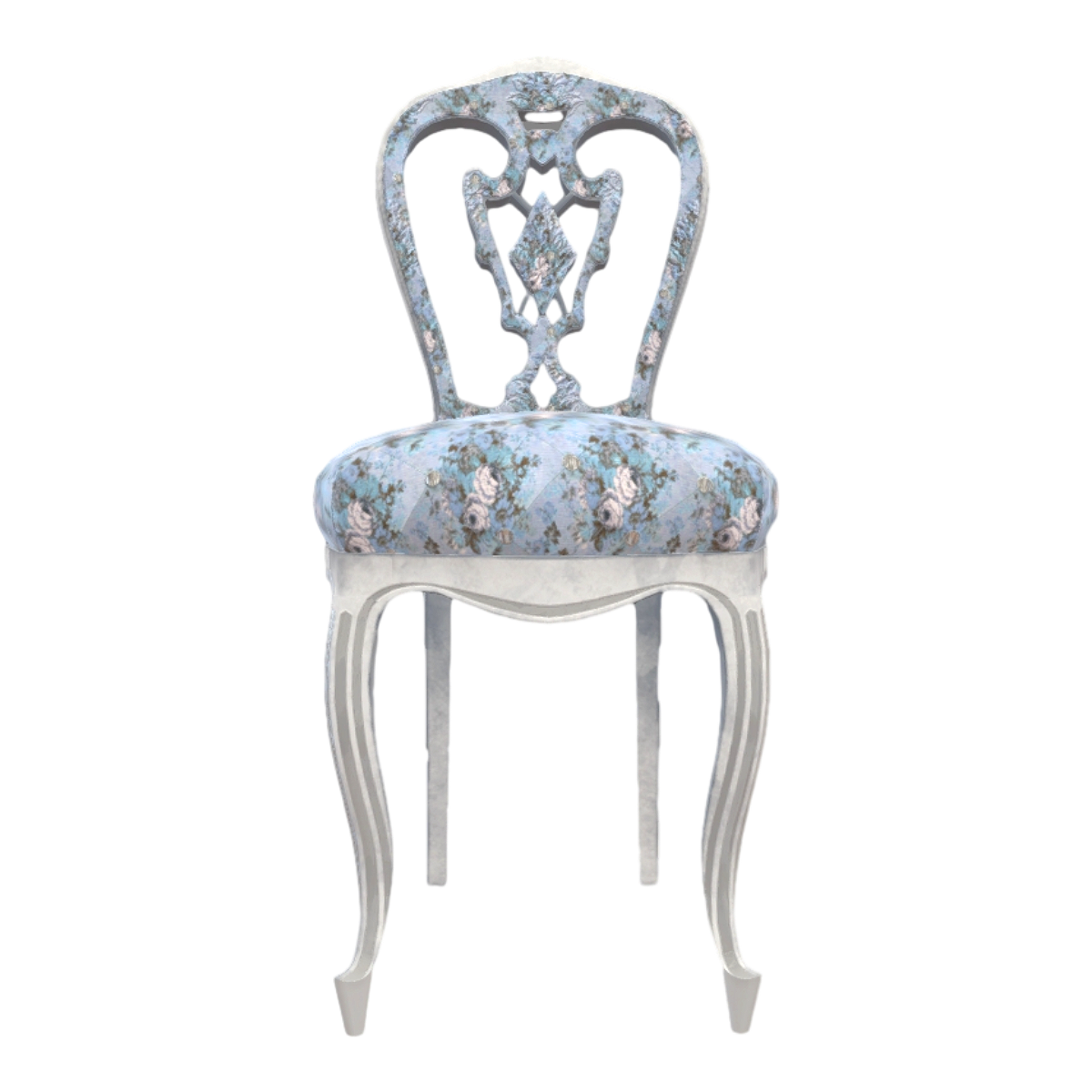 法式古典实木白漆花纹布艺坐垫镂空靠背椅-勿忘草色 | 靠背椅,古典,椅子3D模型,法式,坐垫椅,高背椅,镂空设计,花纹布艺,勿忘草色,实木白漆,3D模型,3D打印,3D素材,obj,glTF,fbx,dae,stl,3ds,glb,usdz,3dmax,blender模型,VisionPro,3D建模,3D扫描,3d打印模型