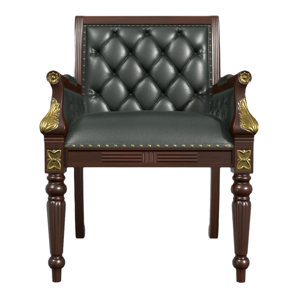 法式古典黑胡桃金边实木架深橄榄绿色皮革单人靠背扶手沙发椅 | 沙发椅,单人沙发,古典,沙发3D模型,法式,黑胡桃木,皮革沙发,靠背扶手沙发,金边实木架,深橄榄绿色,3D模型,3D打印,3D素材,obj,glTF,fbx,dae,stl,3ds,glb,usdz,3dmax,blender模型,VisionPro,3D建模,3D扫描,3d打印模型