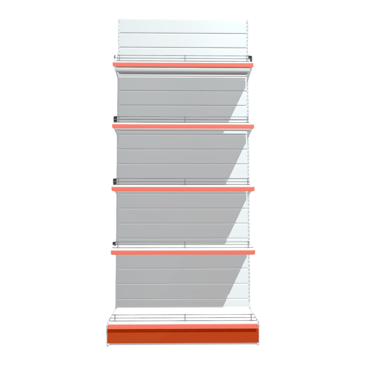 商场超市全不锈钢金属多层铁围栏置物架摆货架展示架-白色 | 架子,置物架,架子3D模型,展示架,多层架,不锈钢金属,摆货架,铁围栏架,商场架子,超市架子,3D模型,3D打印,3D素材,obj,glTF,fbx,dae,stl,3ds,glb,usdz,3dmax,blender模型,VisionPro,3D建模,3D扫描,3d打印模型