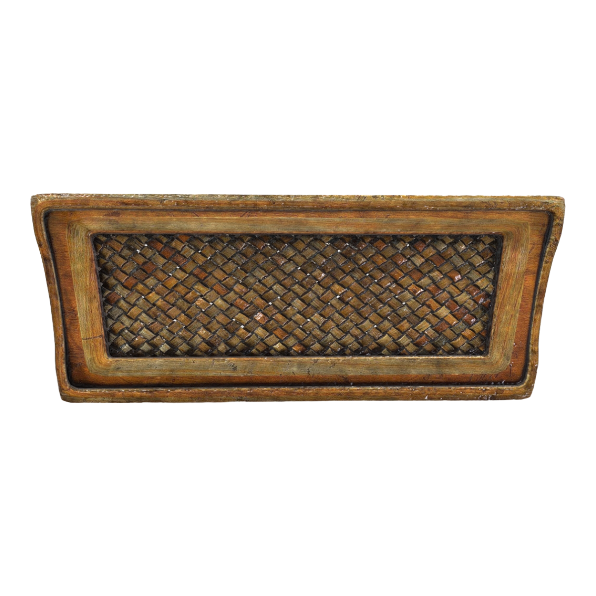 北欧复古深色橡木框架藤编方形收纳篮储物篮 | 复古,藤编篮,北欧,篮子,篮子3D模型,收纳篮,储物篮,深色橡木,实木框架,方形篮,3D模型,3D打印,3D素材,obj,glTF,fbx,dae,stl,3ds,glb,usdz,3dmax,blender模型,VisionPro,3D建模,3D扫描,3d打印模型