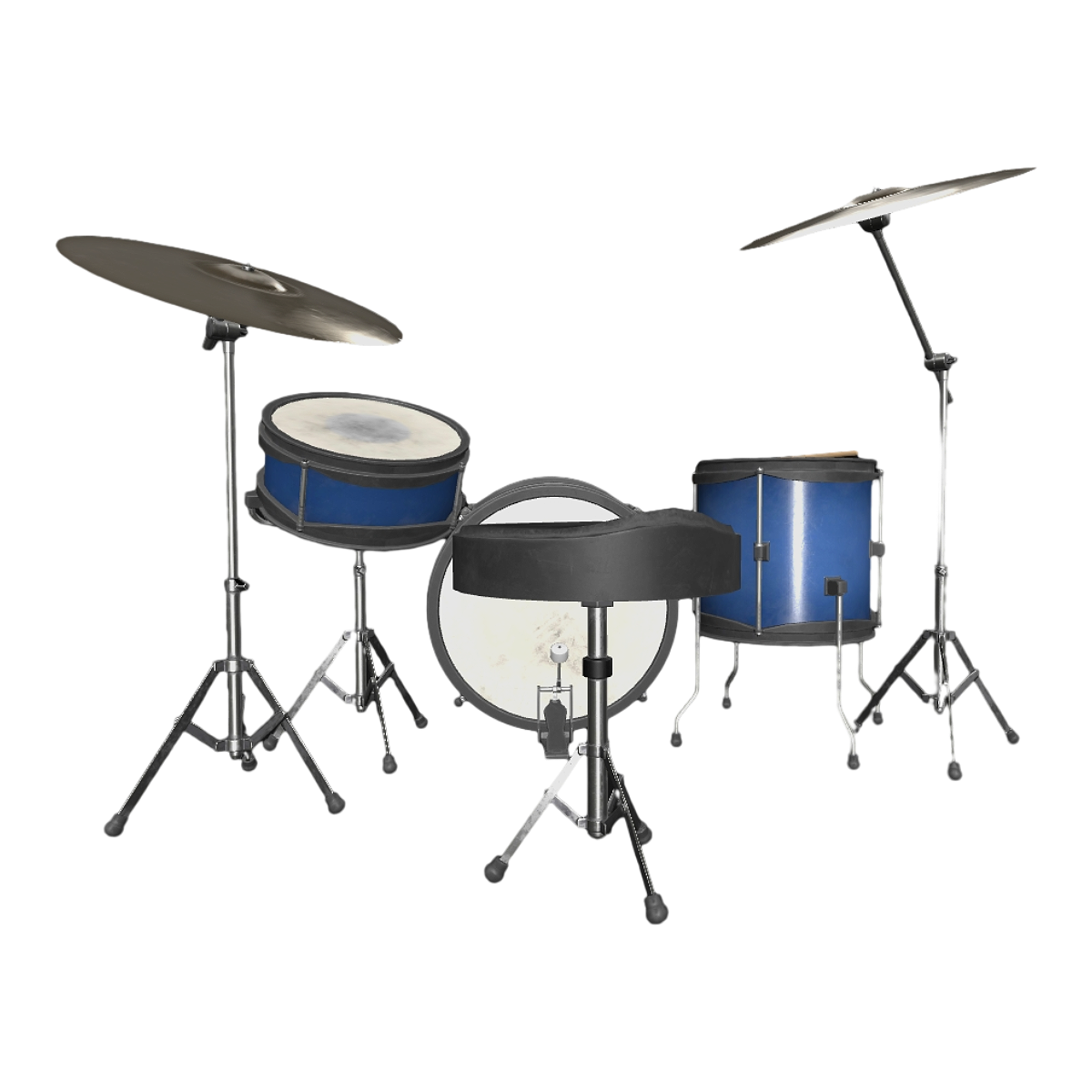 家用练习爵士乐架子鼓三鼓二镲踩鼓乐器 | 乐器,家用,架子鼓,架子鼓3D模型,爵士乐,三鼓,二镲,踩鼓,音乐器材,练习乐器,3D模型,3D打印,3D素材,obj,glTF,fbx,dae,stl,3ds,glb,usdz,3dmax,blender模型,VisionPro,3D建模,3D扫描,3d打印模型