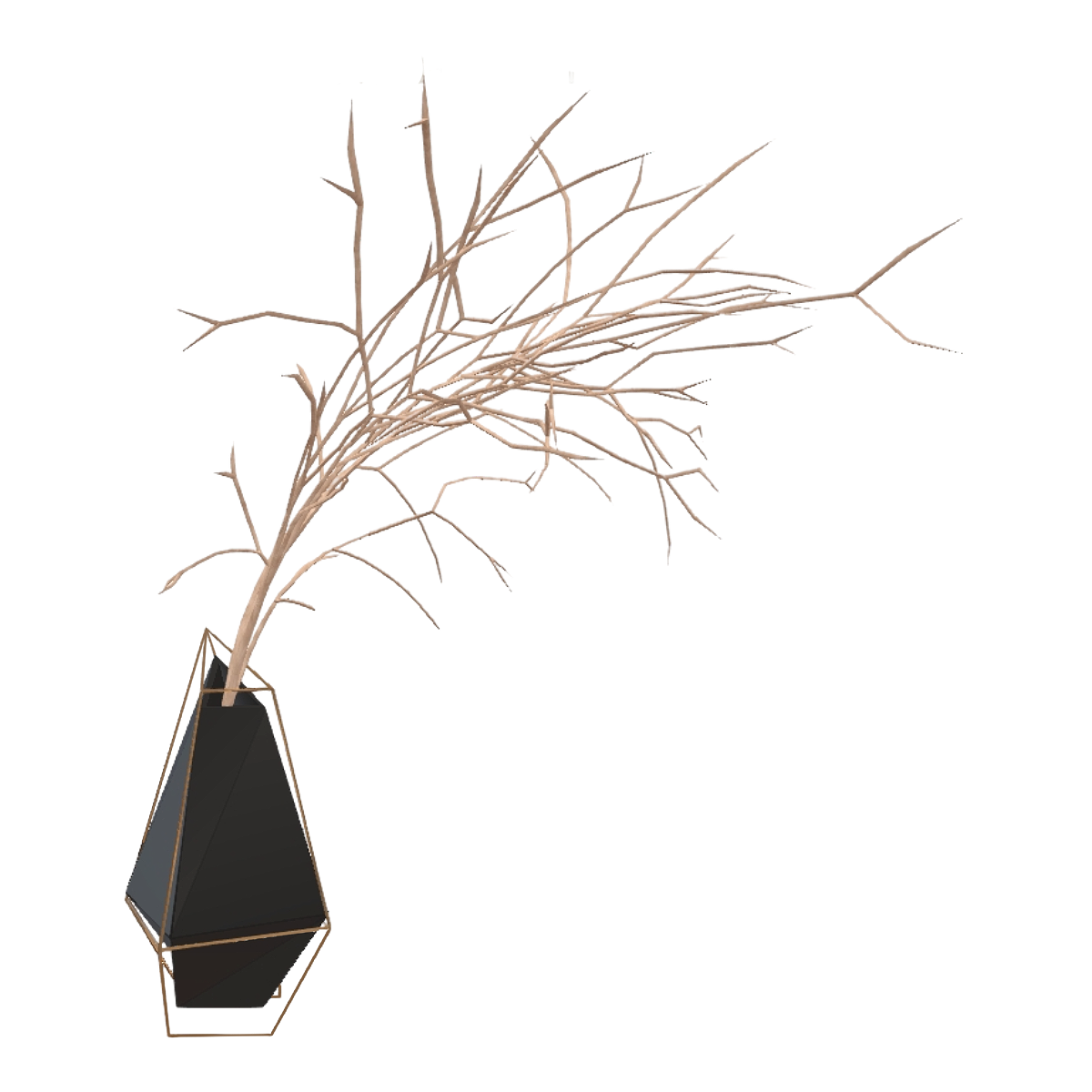 北欧居家桌面金属框架黑色陶瓷插花花瓶装饰品 | 陶瓷花瓶,花瓶3D模型,花瓶,北欧,装饰品,桌面摆件,金属框架,居家,黑色陶瓷,插花花瓶,3D模型,3D打印,3D素材,obj,glTF,fbx,dae,stl,3ds,glb,usdz,3dmax,blender模型,VisionPro,3D建模,3D扫描,3d打印模型