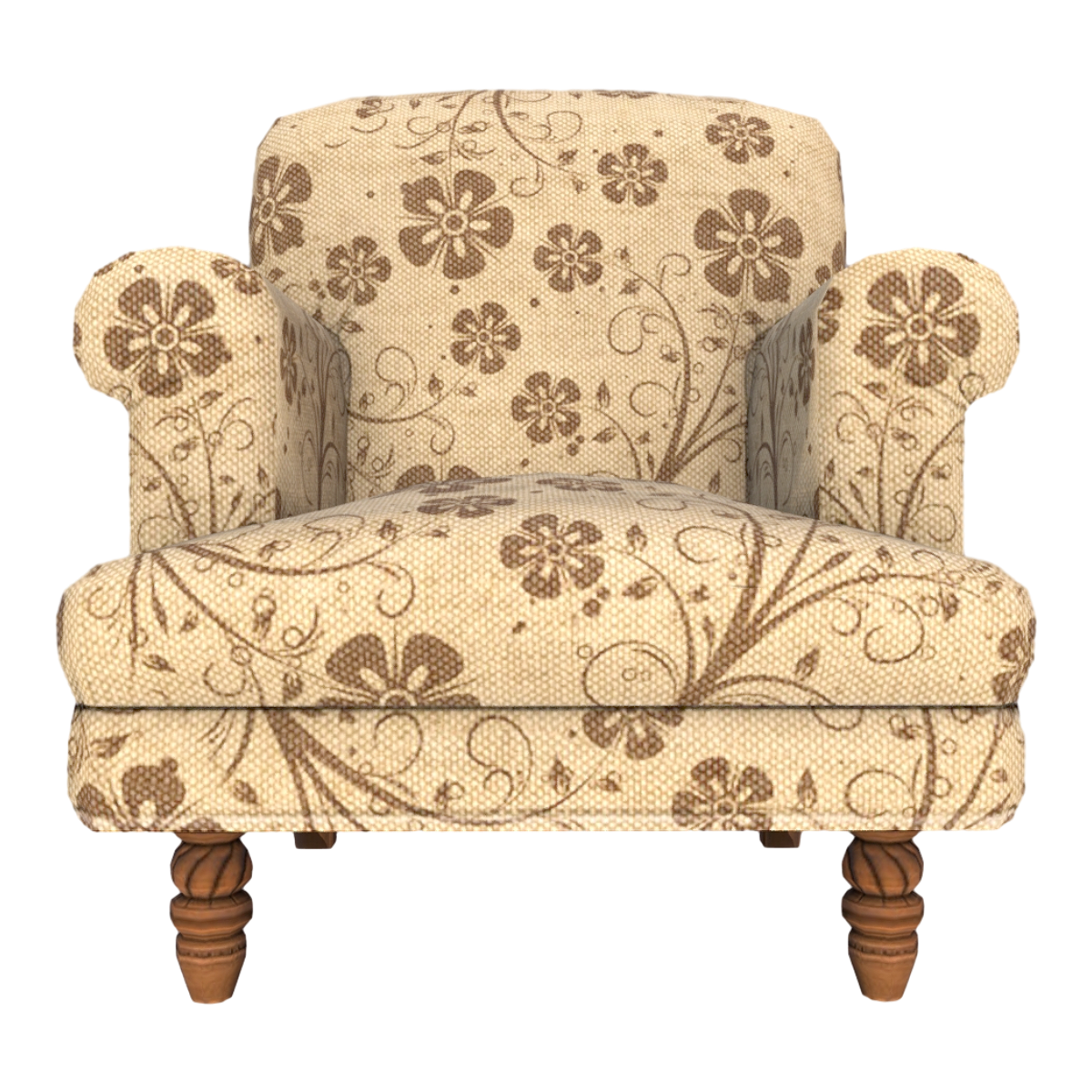 法式黑胡桃实木四脚底座杏色花纹布艺单人靠背扶手沙发椅 | 沙发,沙发椅,单人沙发,沙发3D模型,布艺沙发,法式,黑胡桃木,靠背扶手沙发,实木四脚底座,杏色花纹布艺,3D模型,3D打印,3D素材,obj,glTF,fbx,dae,stl,3ds,glb,usdz,3dmax,blender模型,VisionPro,3D建模,3D扫描,3d打印模型