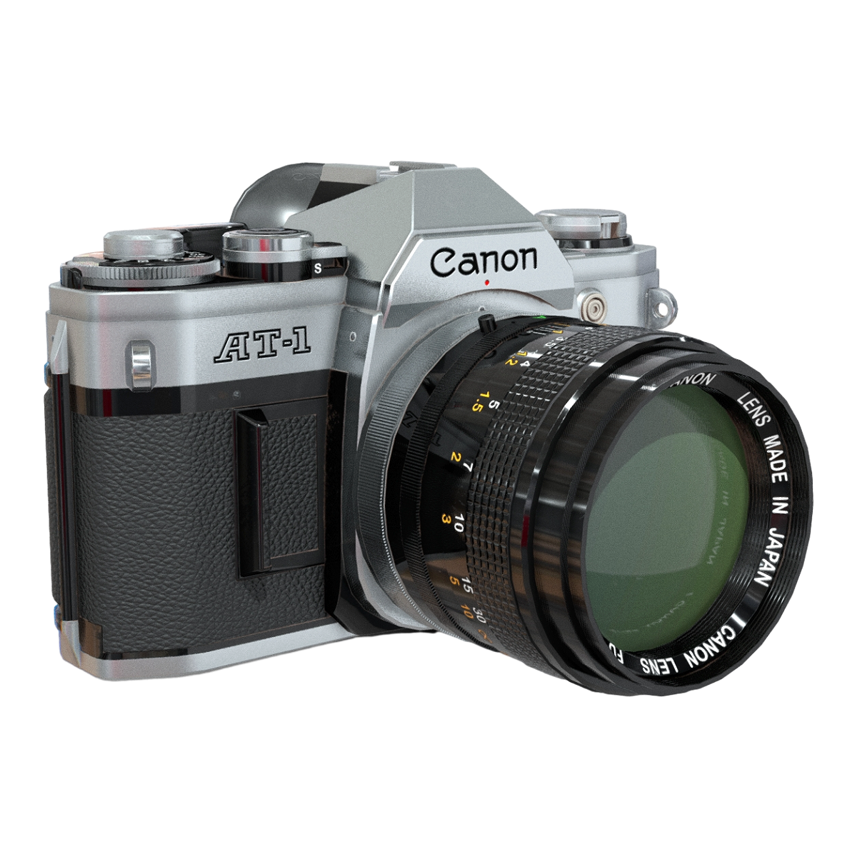 Canon佳能AT-1复古相机 | 相机,复古相机,数码产品,相机3D模型,Canon,佳能,佳能AT-1,佳能相机,佳能AT-1相机,经典相机,3D模型,3D打印,3D素材,obj,glTF,fbx,dae,stl,3ds,glb,usdz,3dmax,blender模型,VisionPro,3D建模,3D扫描,3d打印模型