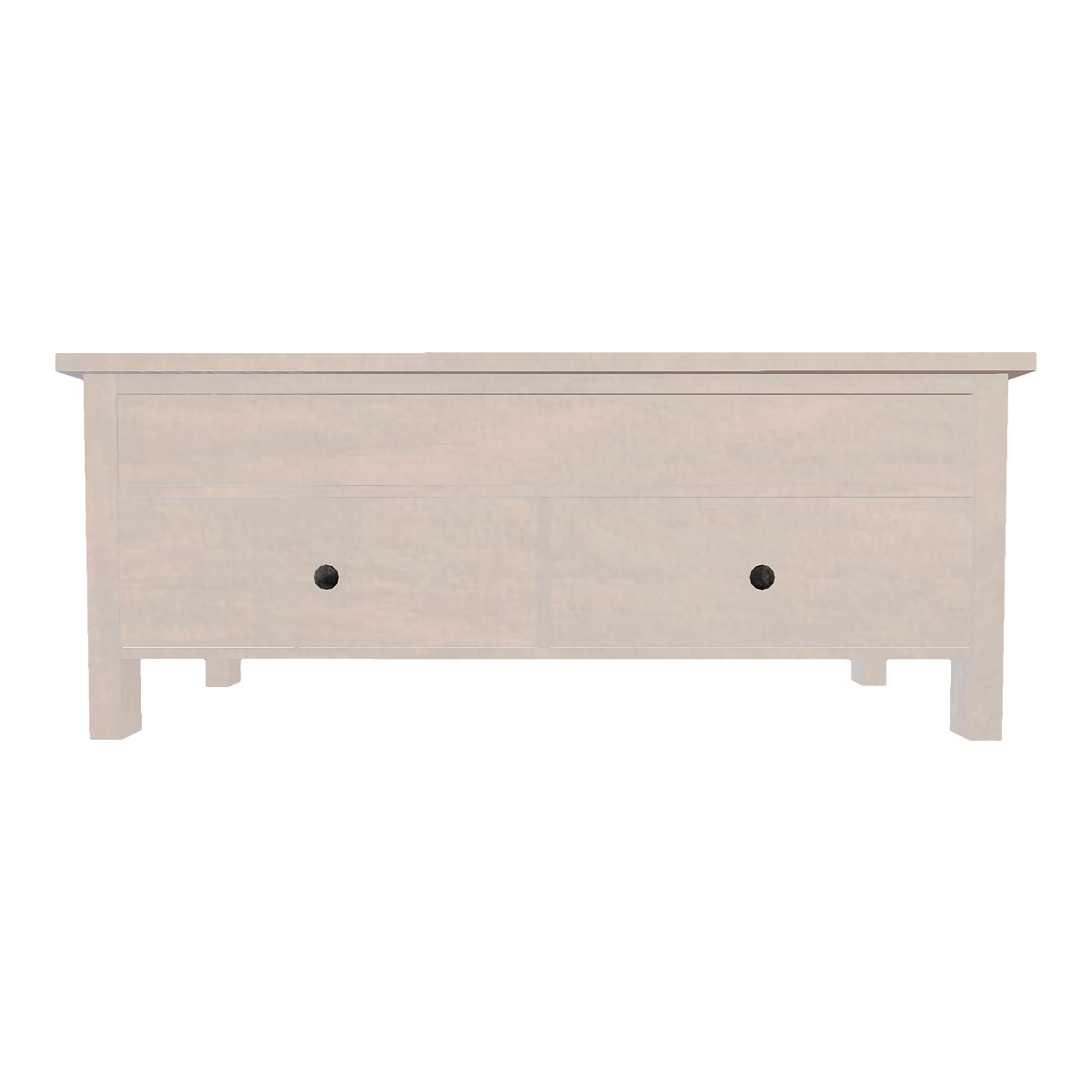 客厅卧室简约金属把手实木白漆双抽屉柜矮柜收纳柜 | 实木,简约,抽屉柜,收纳柜,实木柜,柜子3D模型,矮柜,白漆,边角柜,金属把手,3D模型,3D打印,3D素材,obj,glTF,fbx,dae,stl,3ds,glb,usdz,3dmax,blender模型,VisionPro,3D建模,3D扫描,3d打印模型