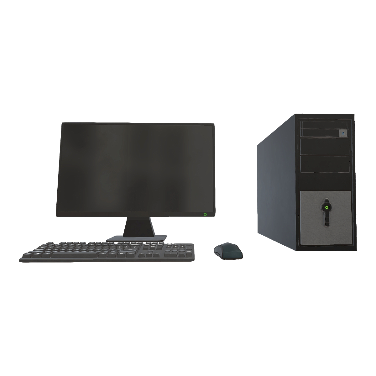 办公家用桌面显示屏主机键鼠-电脑设备 | 电脑,办公,家用,电脑设备,电脑设备3D模型,台式电脑,主机,键鼠,显示屏,老式电脑,3D模型,3D打印,3D素材,obj,glTF,fbx,dae,stl,3ds,glb,usdz,3dmax,blender模型,VisionPro,3D建模,3D扫描,3d打印模型