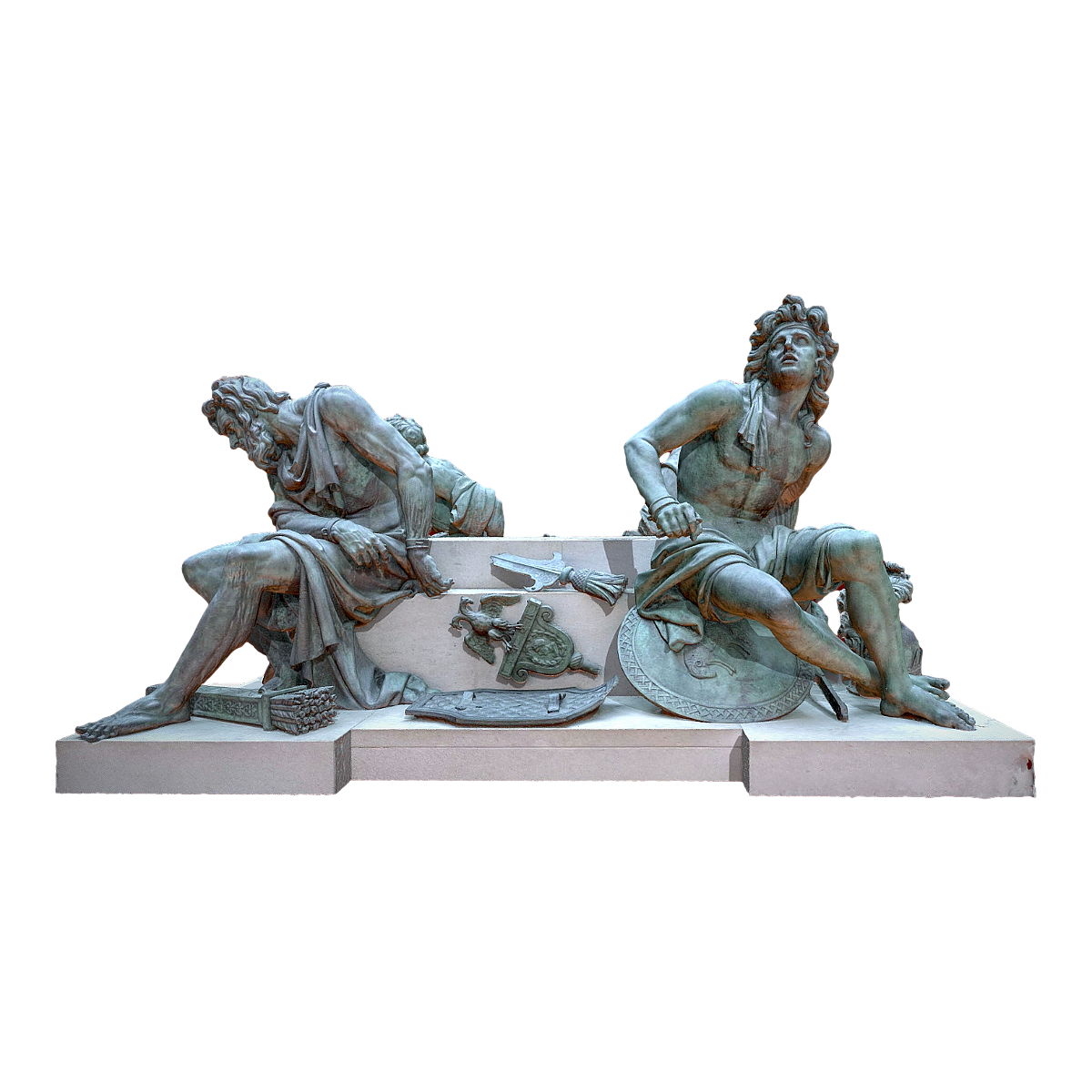 法国巴黎卢浮宫博物馆1686年《四个俘虏雕塑》 | 雕像,雕像3D模型,青铜像,法国巴黎,卢浮宫博物馆,四个俘虏雕像,FourCaptives,马丁·德贾丁斯,著名荷兰雕塑家,历史雕像,3D模型,3D打印,3D素材,obj,glTF,fbx,dae,stl,3ds,glb,usdz,3dmax,blender模型,VisionPro,3D建模,3D扫描,3d打印模型