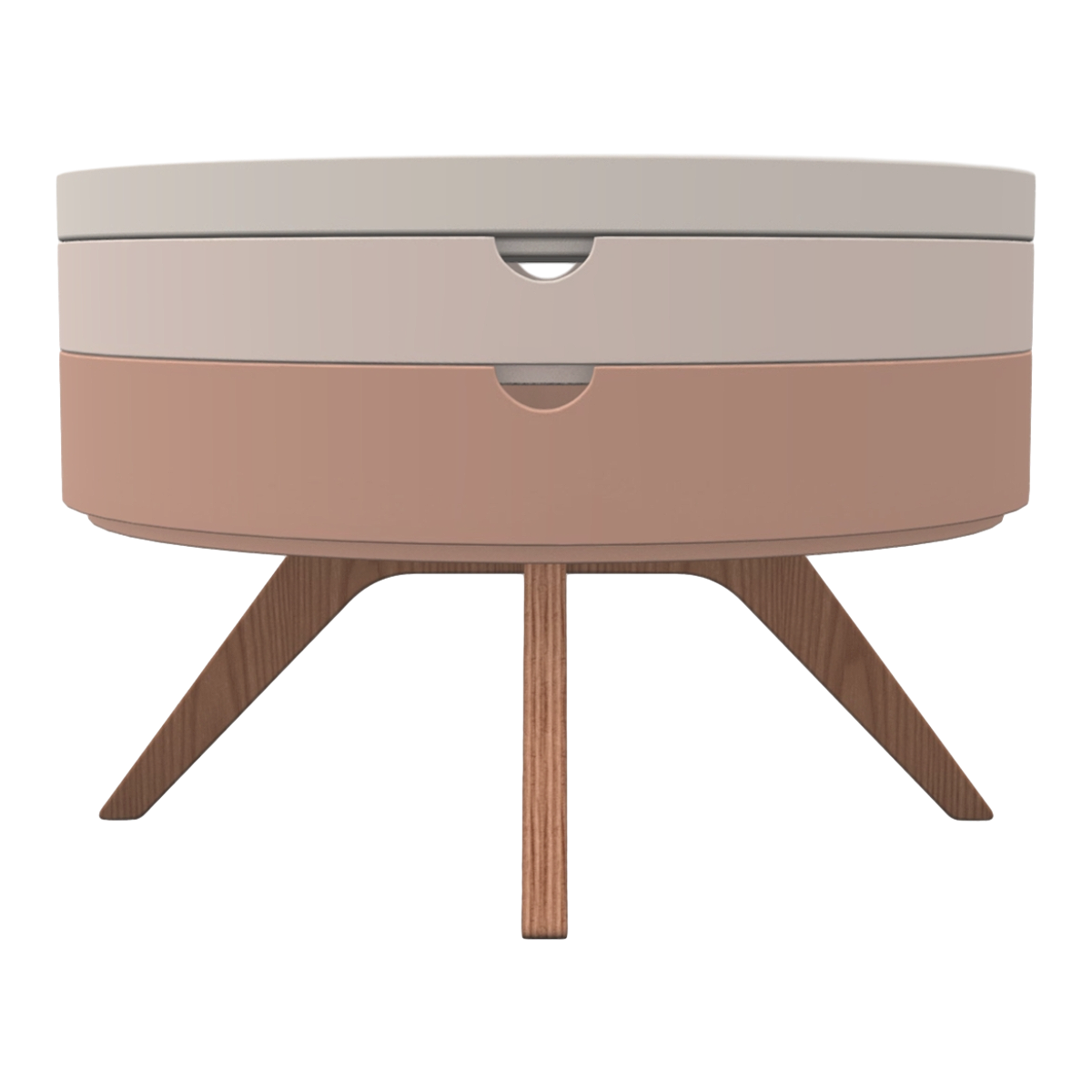 北欧客厅双层双边抽屉圆桌 | 胡桃木,圆桌,北欧,桌子3D模型,室内家具,抽屉桌,实木四脚底座,瓷砖桌,双边抽屉桌,双层抽屉桌,3D模型,3D打印,3D素材,obj,glTF,fbx,dae,stl,3ds,glb,usdz,3dmax,blender模型,VisionPro,3D建模,3D扫描,3d打印模型