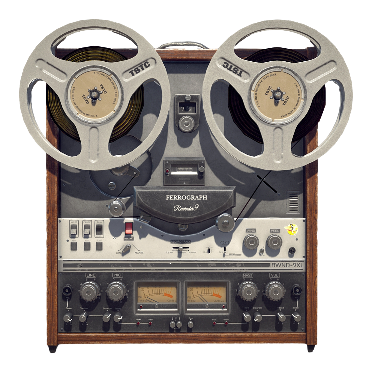 美式老式胶带录音机 | 美式,录音机,仪器设备,胶带机,胶片机,老式胶带机,老式录音机,开盘机,开盘机录音机,仪器设备3D模型,3D模型,3D打印,3D素材,obj,glTF,fbx,dae,stl,3ds,glb,usdz,3dmax,blender模型,VisionPro,3D建模,3D扫描,3d打印模型